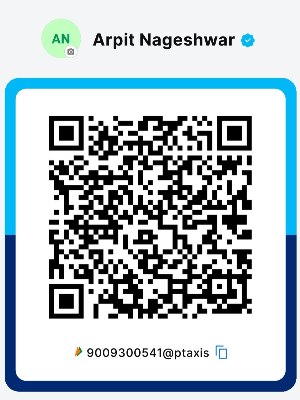 QR Code for Payment